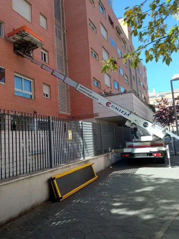 mudanzas en altura en madrid calleja